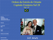 Tablet Screenshot of fronteirasul.org.br